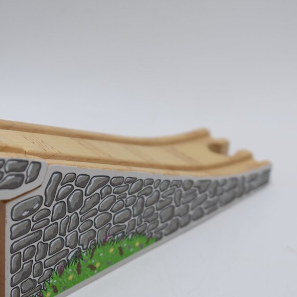 Arched Cobble Stone Bridge Overpass 3 Piece Thomas & Friends Wooden Railway 15in - Picture 5 of 8